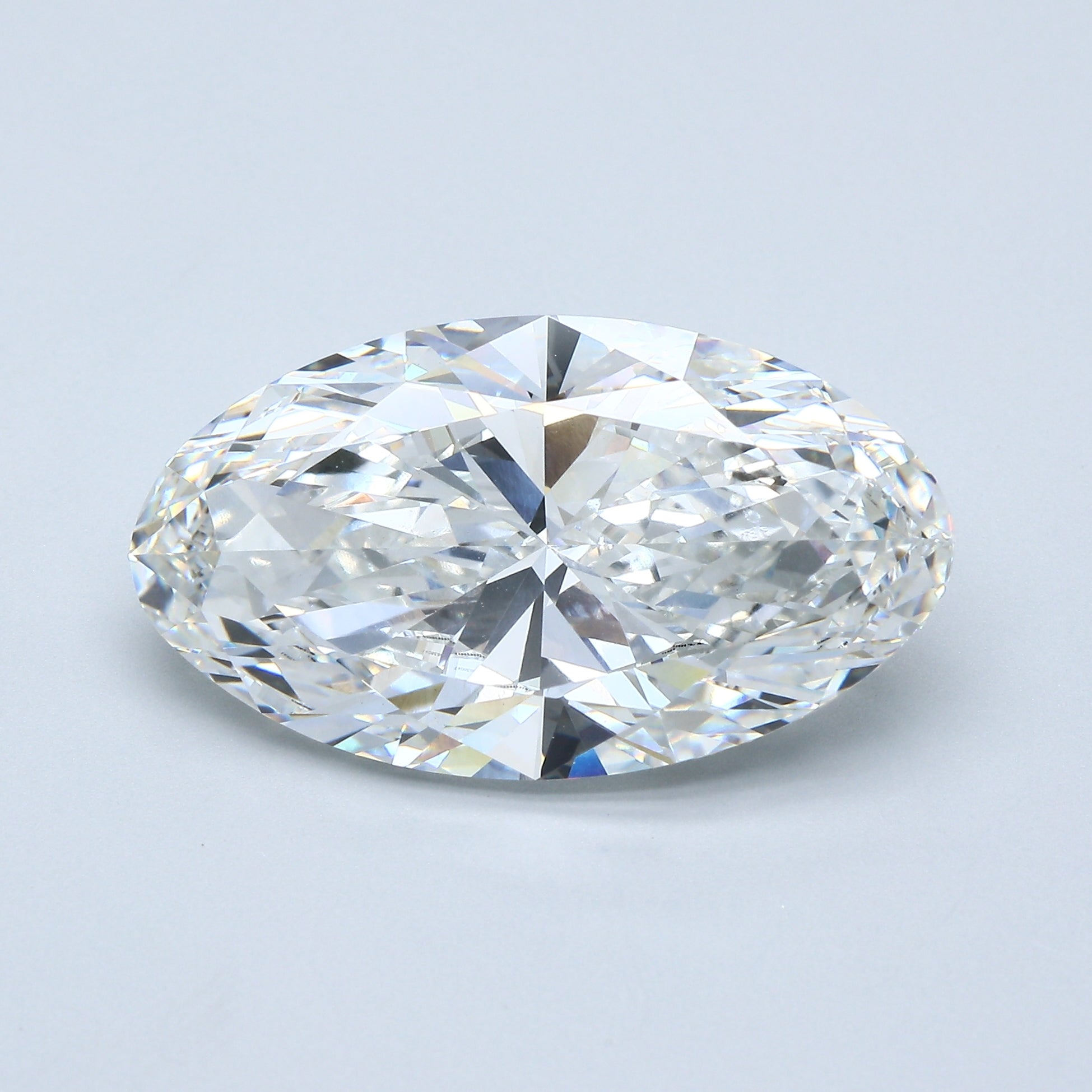 10.53ct Moval F VVS2 Lab Grown Diamond