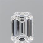 1.52ct Emerald D SI1 Lab Grown Diamond