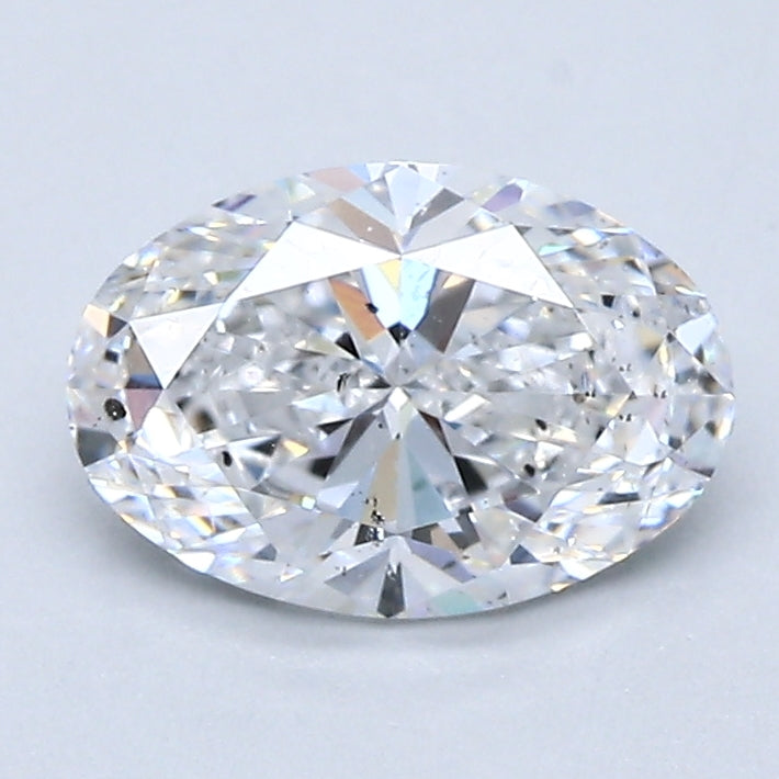 1.2ct Oval D SI2 Natural Diamond