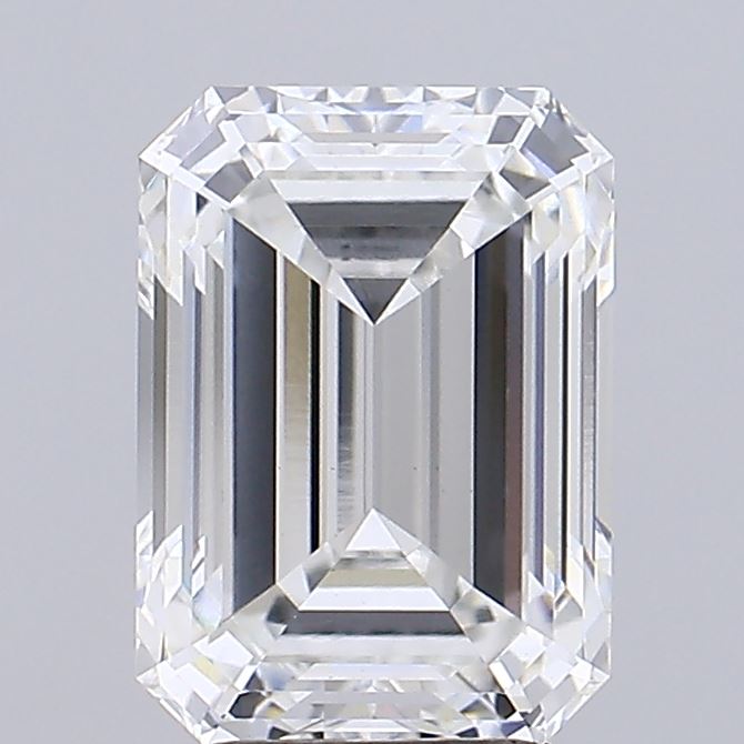 3.27ct Emerald E VS1 Lab Grown Diamond