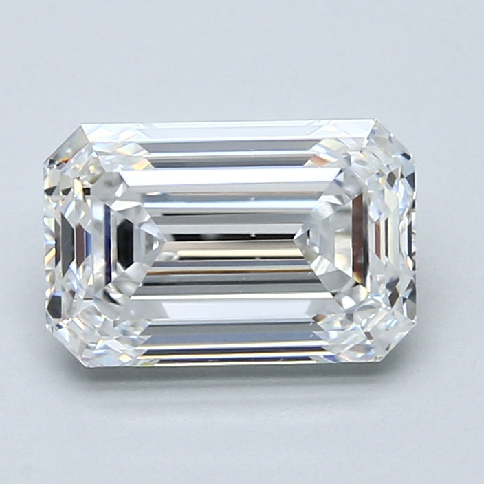 2.5ct Emerald D VS1 Natural Diamond