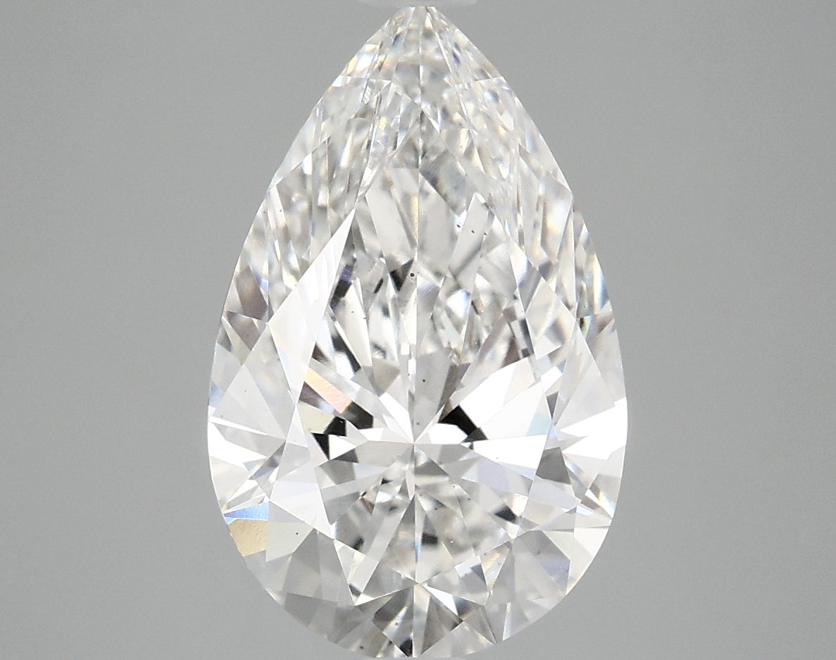 3.89ct Pear E VS2 Lab Grown Diamond