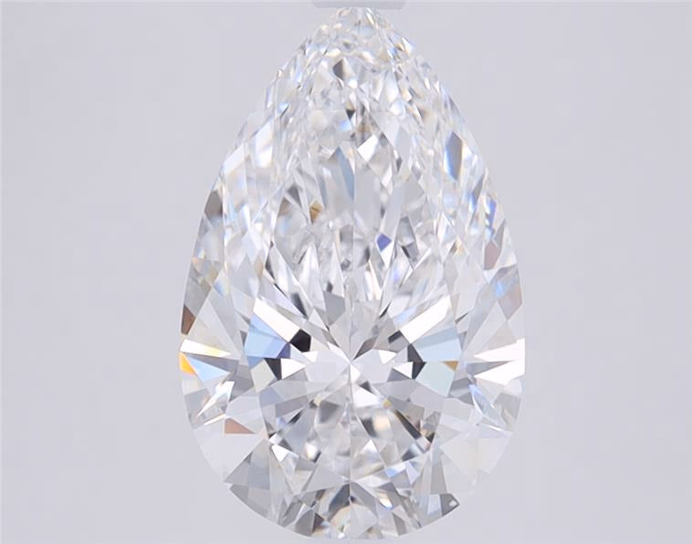 2.52ct Pear F VVS1 Lab Grown Diamond