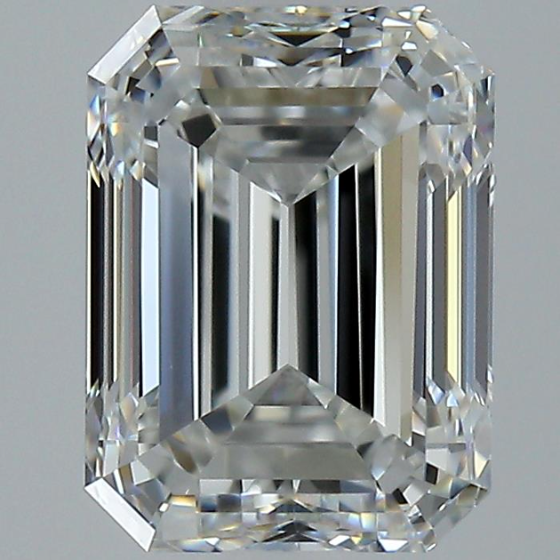 1.7ct Emerald G VVS1 Natural Diamond
