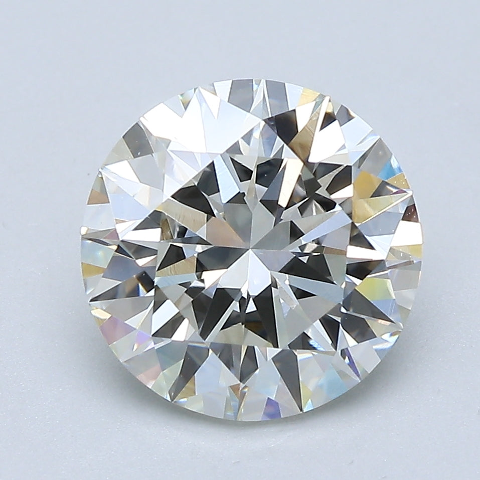 3.08ct Round J VS2 Natural Diamond