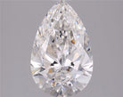 4.83ct Pear F VVS2 Lab Grown Diamond