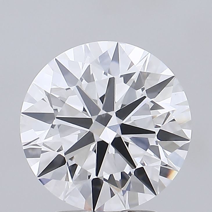 3.15ct Round E VVS2 Lab Grown Diamond