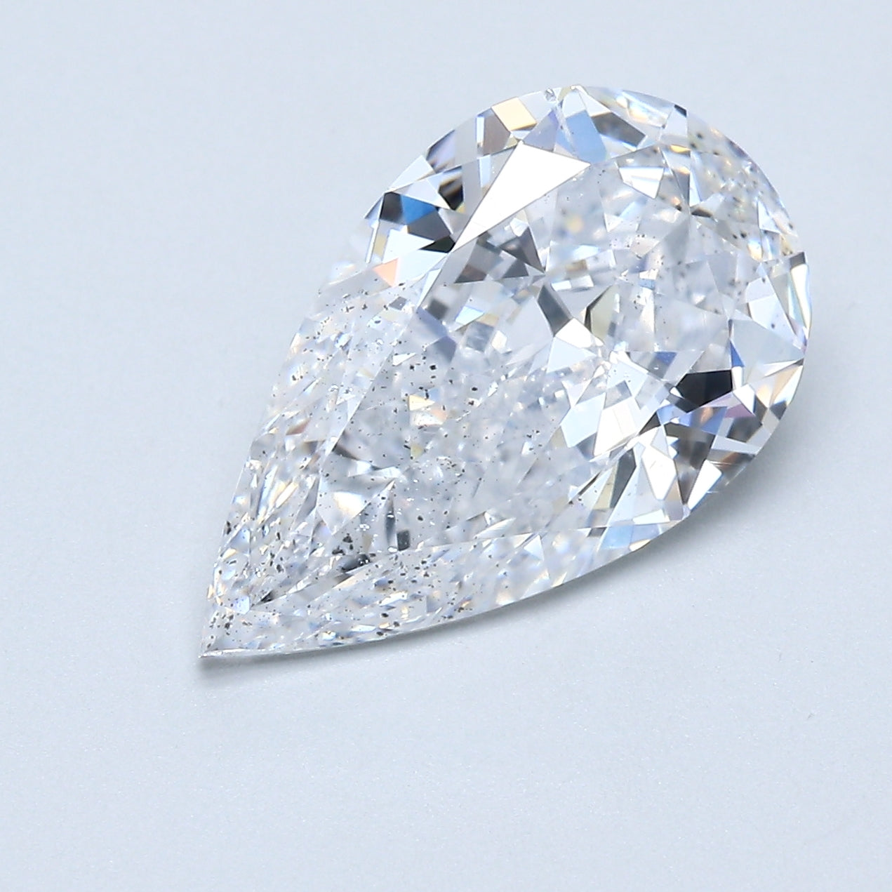 4.07ct Pear D SI2 Natural Diamond