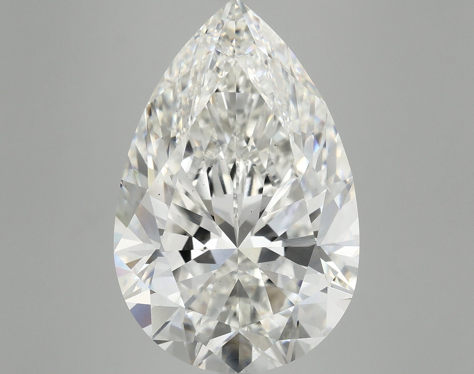 10.1ct Pear F VS2 Lab Grown Diamond