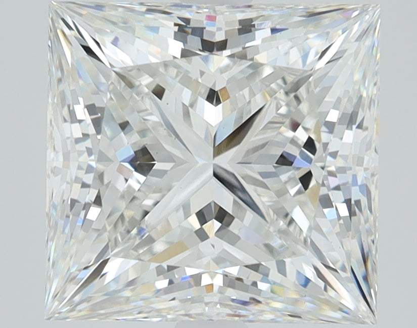 3.43ct Princess F VS1 Lab Grown Diamond