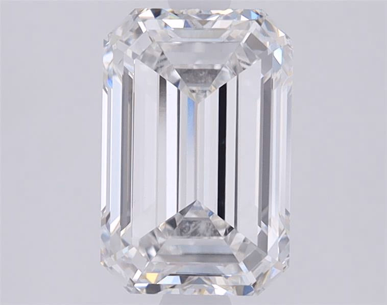 3.96ct Emerald E VS2 Lab Grown Diamond