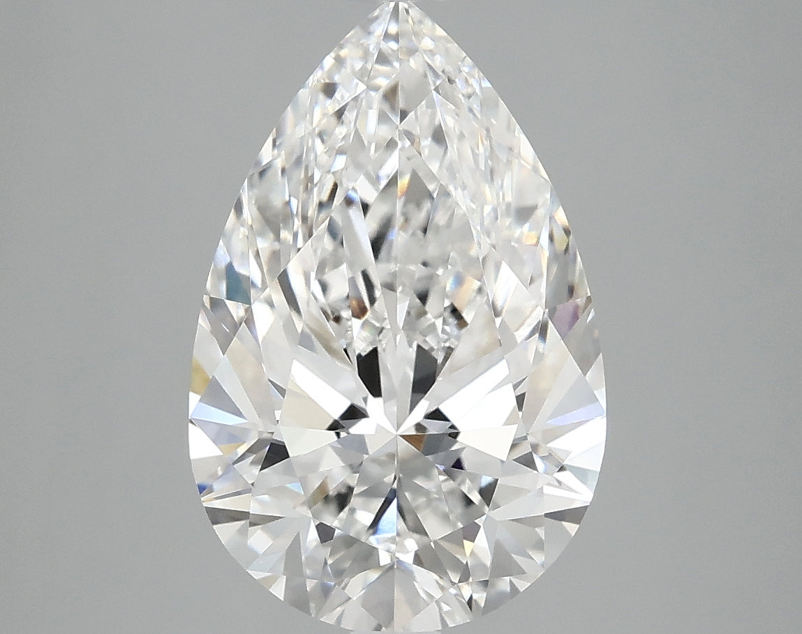 3.98ct Pear E VVS2 Lab Grown Diamond