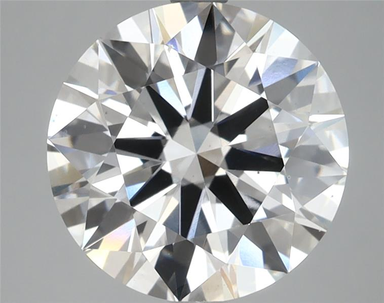 3.79ct Round F VS2 Lab Grown Diamond