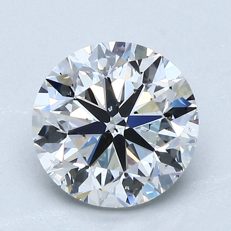 2ct Round F SI2 Natural Diamond