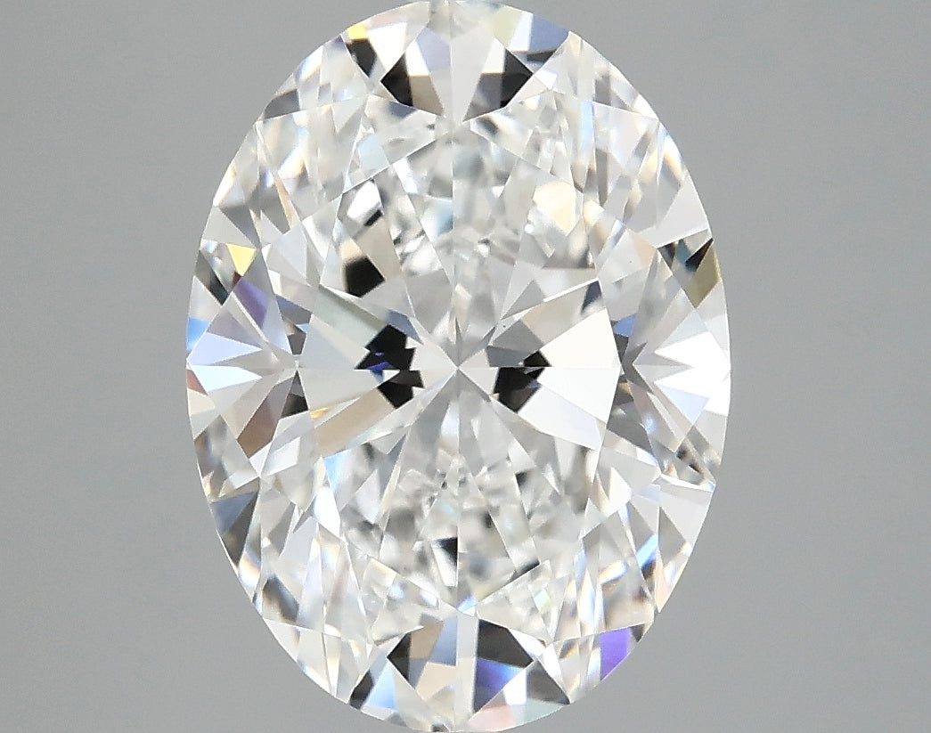 4.09ct Oval D VVS2 Lab Grown Diamond