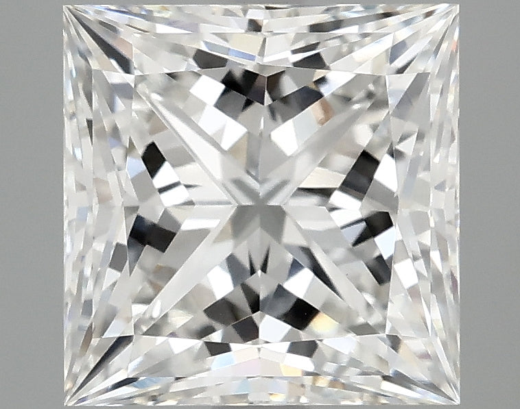 3.81ct Princess F VVS2 Lab Grown Diamond