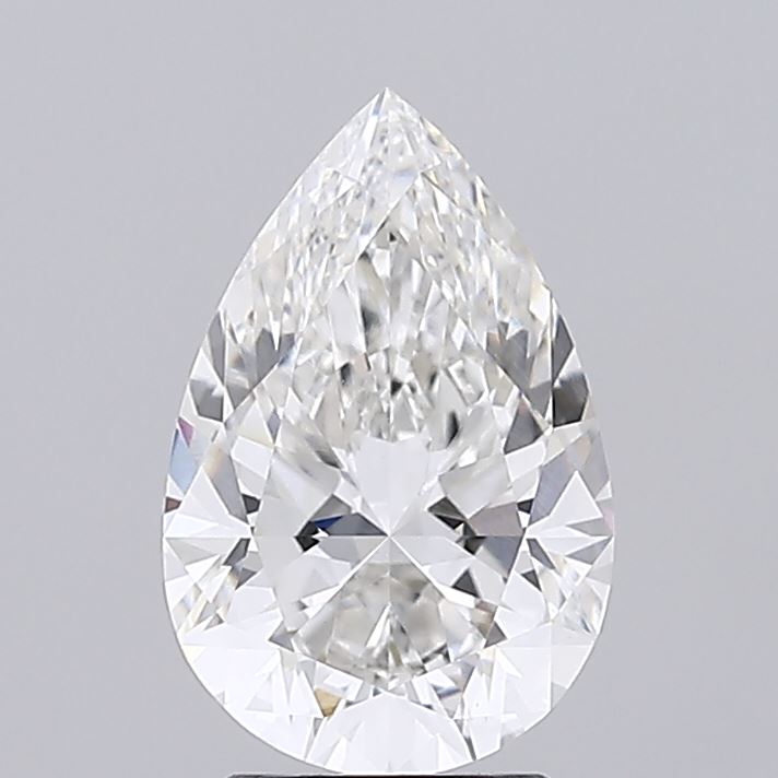 2.58ct Pear F VVS2 Lab Grown Diamond