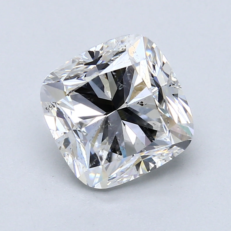 3ct Cushion F SI2 Natural Diamond