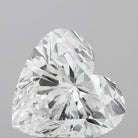 3ct Heart D IF Lab Grown Diamond