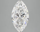3.88ct Marquise F VS2 Lab Grown Diamond