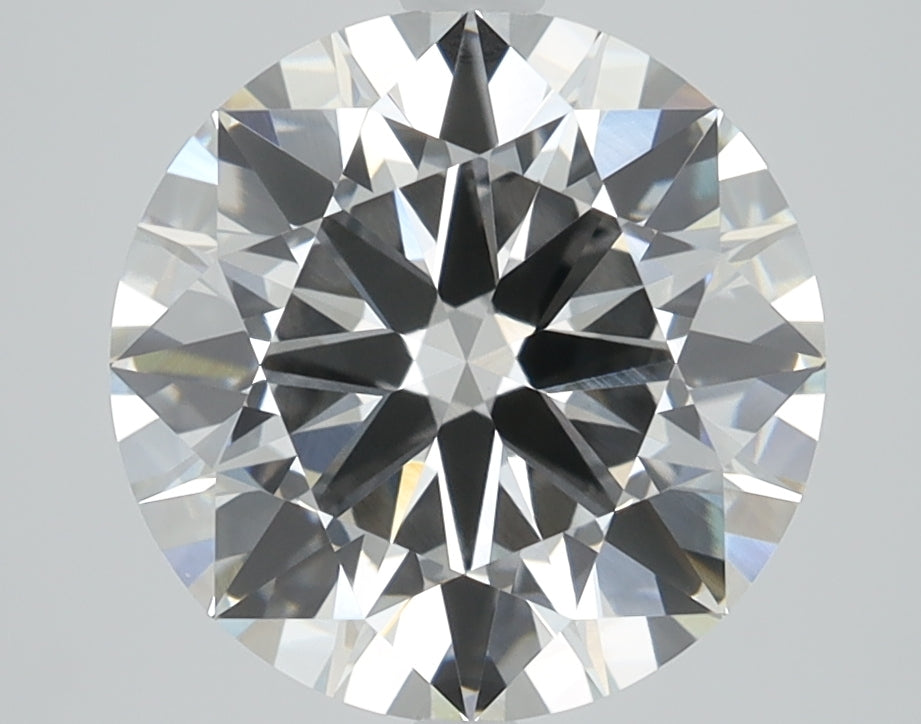 3.41ct Round F VVS2 Lab Grown Diamond