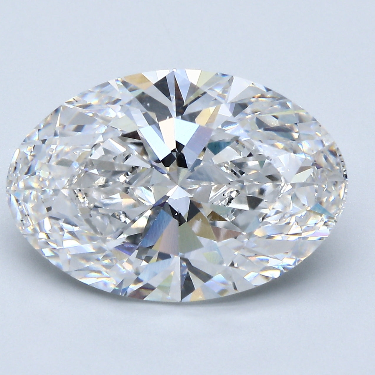 7.64ct Oval E VS2 Lab Grown Diamond