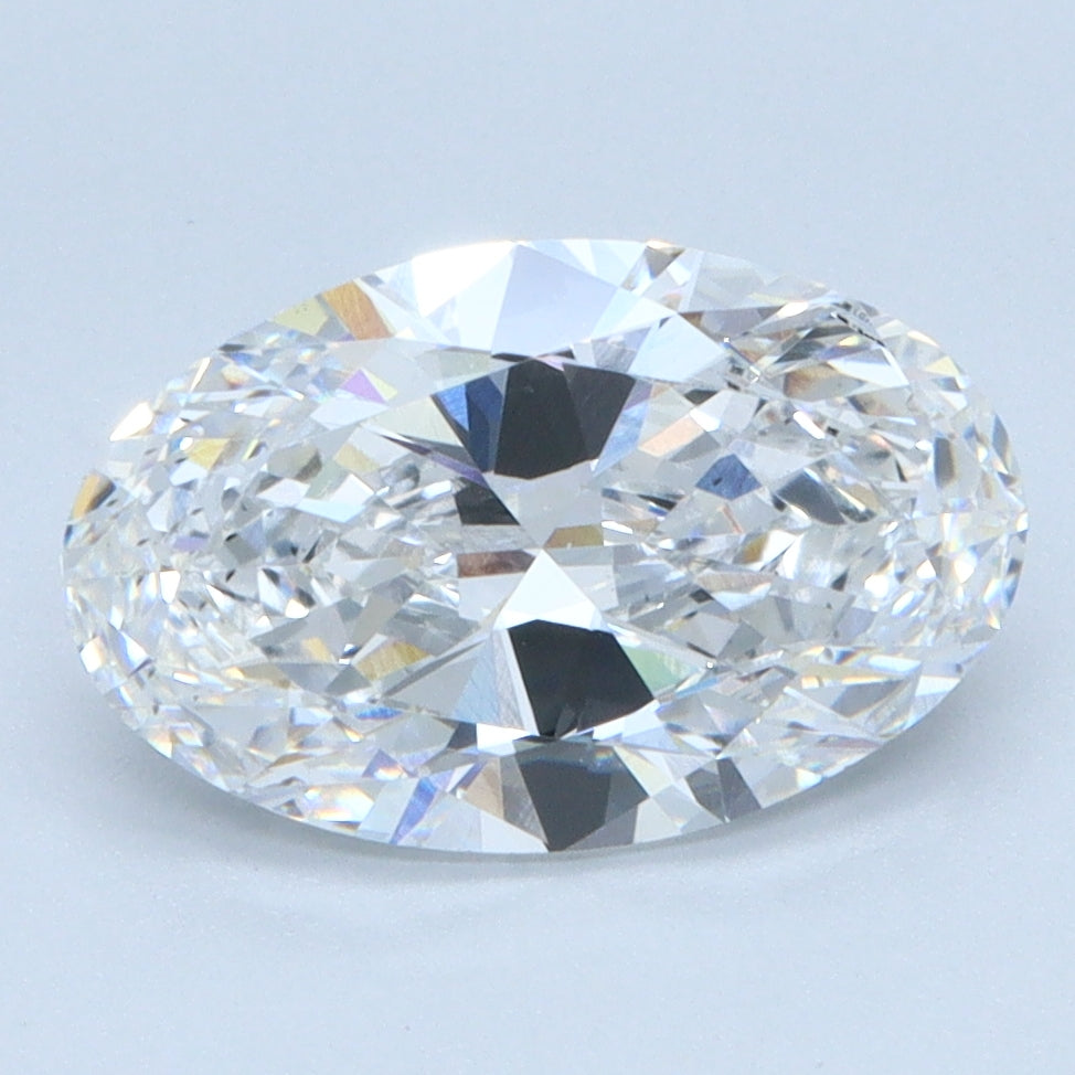 2ct Oval D VS2 Lab Grown Diamond