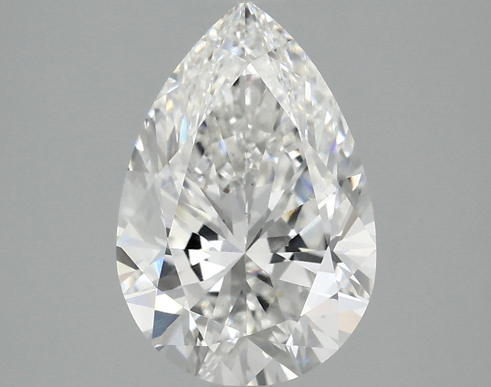 2.44ct Pear E VS1 Lab Grown Diamond