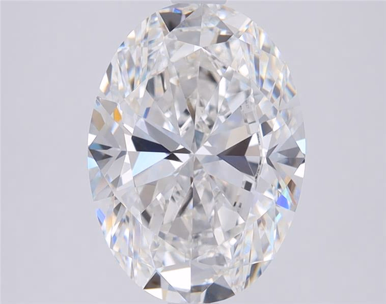 3.97ct Oval E VVS2 Lab Grown Diamond
