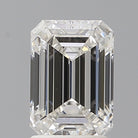 1.96ct Emerald F VS1 Lab Grown Diamond