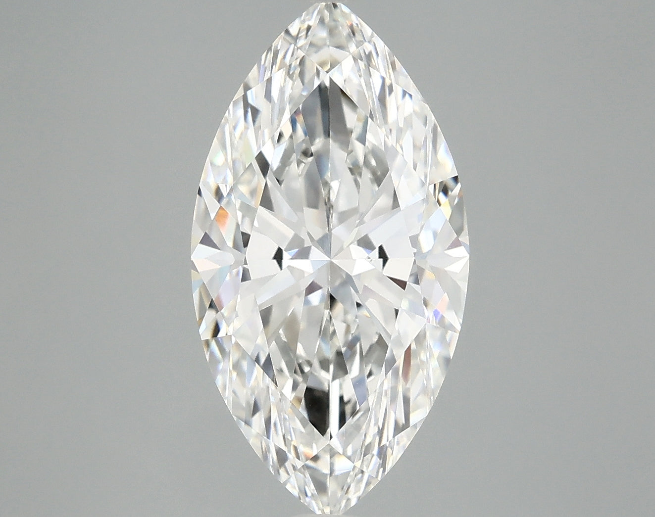 4.06ct Marquise F VVS2 Lab Grown Diamond