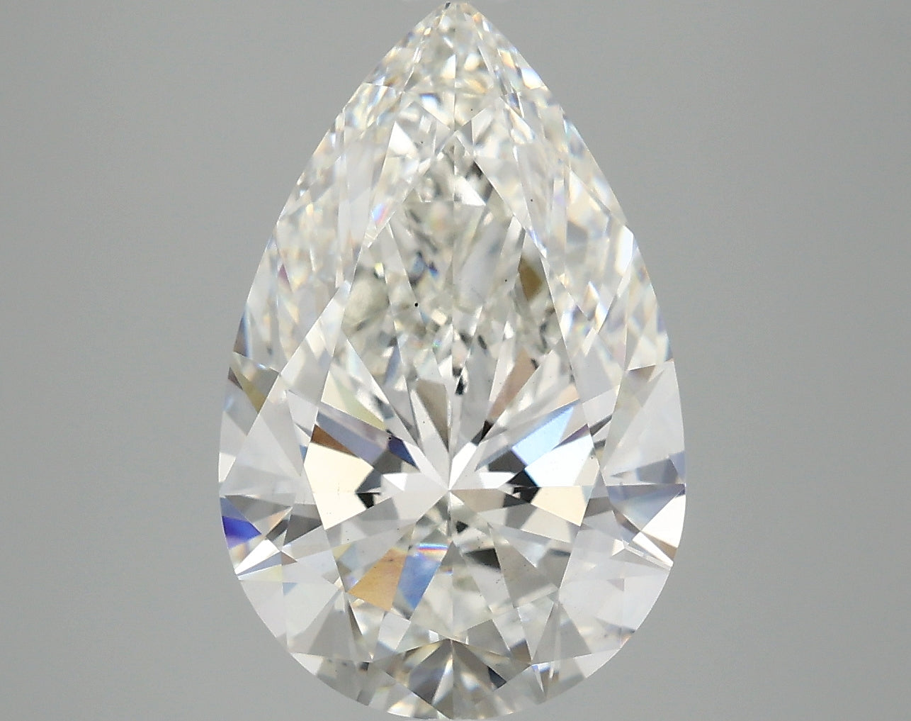 4.55ct Pear F VS1 Lab Grown Diamond