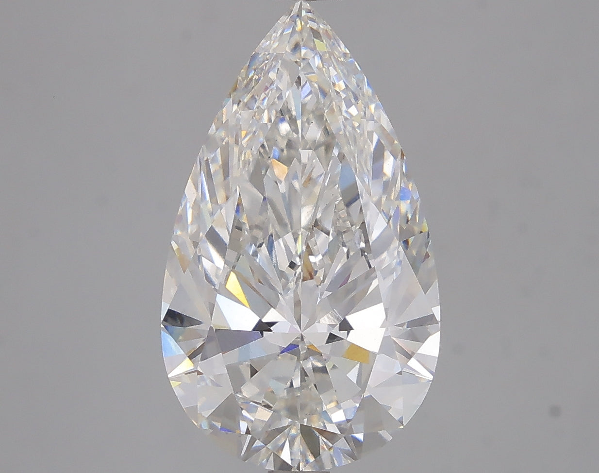 4.59ct Pear F VS1 Lab Grown Diamond