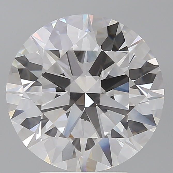 4.57ct Round F VVS2 Lab Grown Diamond