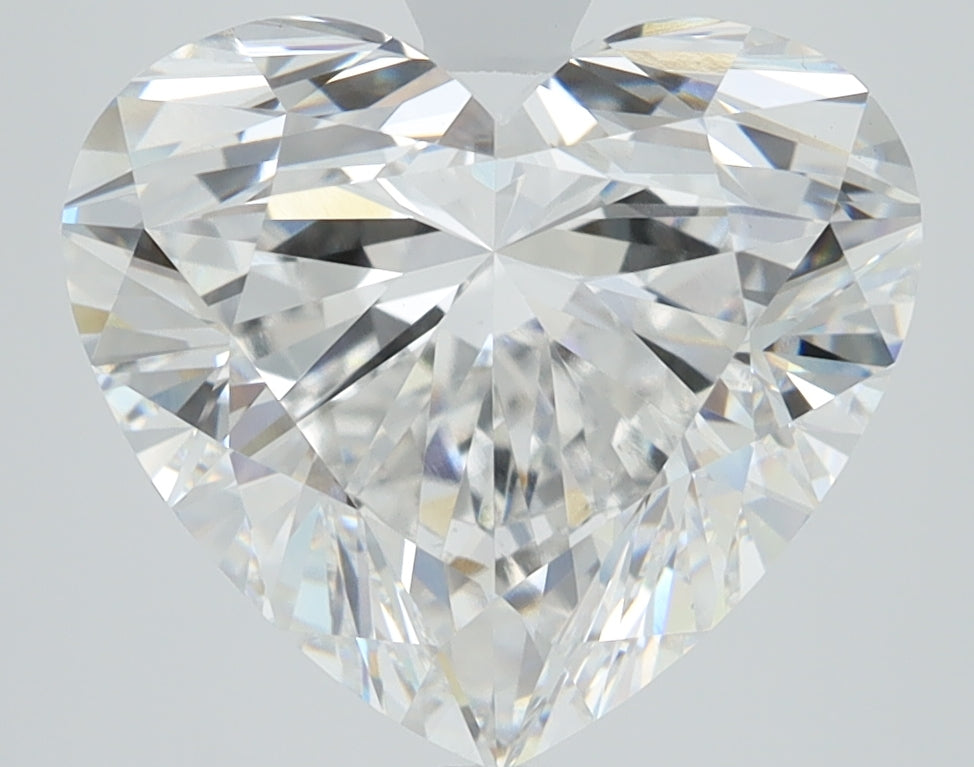 4.17ct Heart D VVS1 Lab Grown Diamond