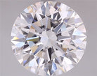 3.37ct Round E VVS2 Lab Grown Diamond