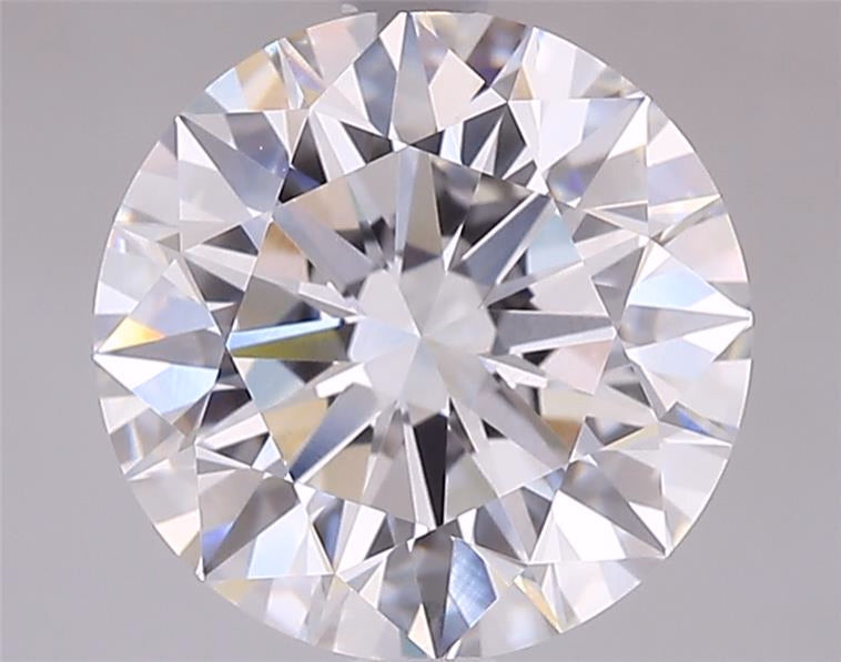 3.37ct Round E VVS2 Lab Grown Diamond