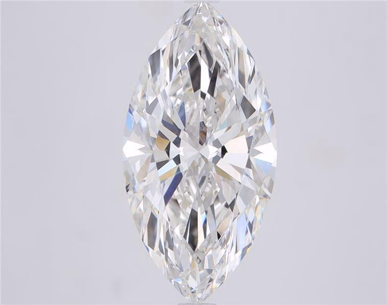 3.9ct Marquise D VVS1 Lab Grown Diamond
