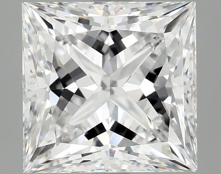 2.57ct Princess D VVS2 Lab Grown Diamond