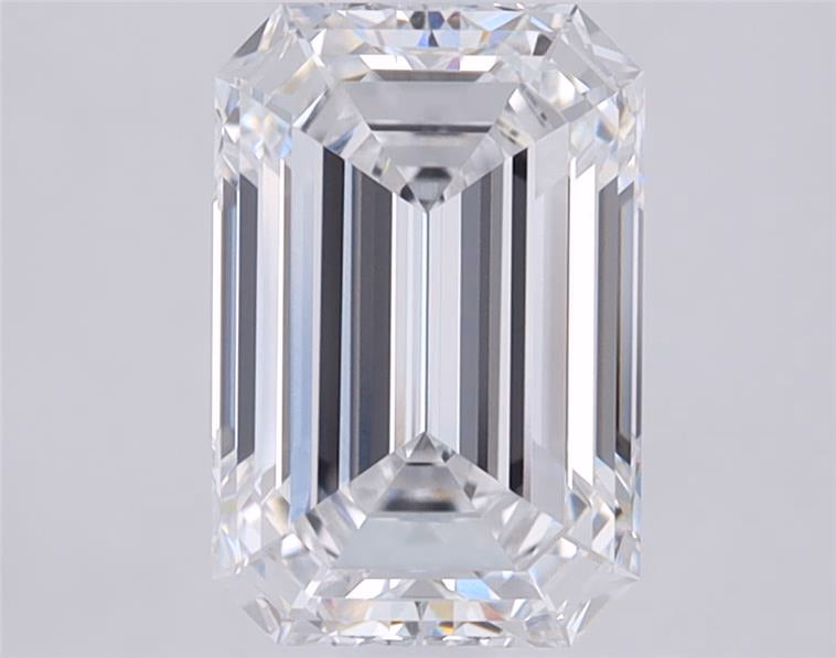 3.1ct Emerald D VS2 Lab Grown Diamond