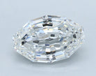 1.88ct Oval Step Cut E VVS2 Lab Grown Diamond