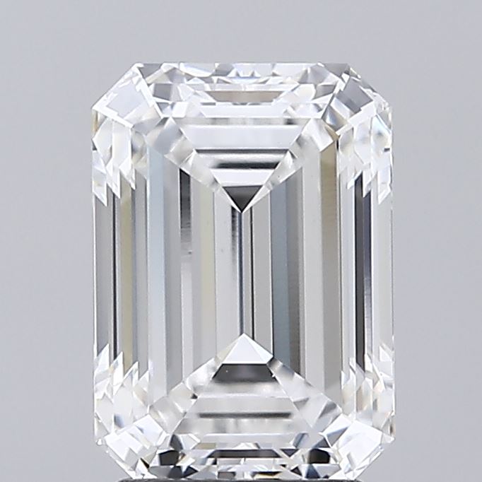 2.8ct Emerald E VS1 Lab Grown Diamond