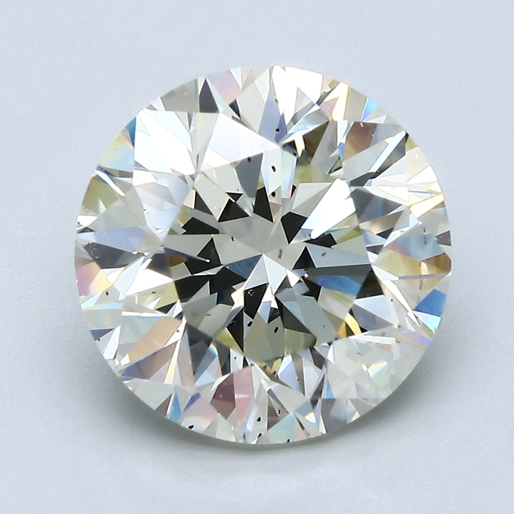 5.04ct Round M SI1 Natural Diamond