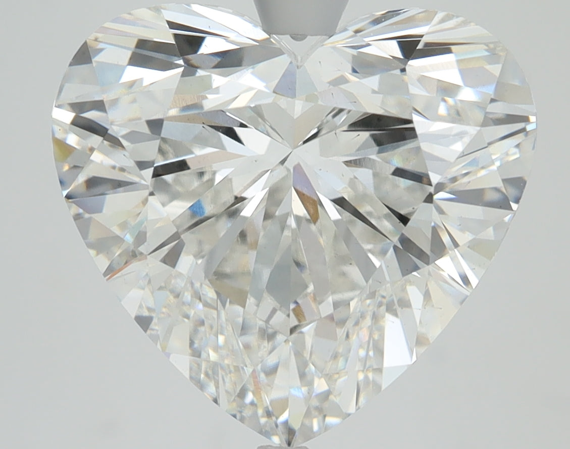 7.03ct Heart F VS2 Lab Grown Diamond