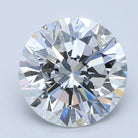 3ct Round F VS2 Natural Diamond