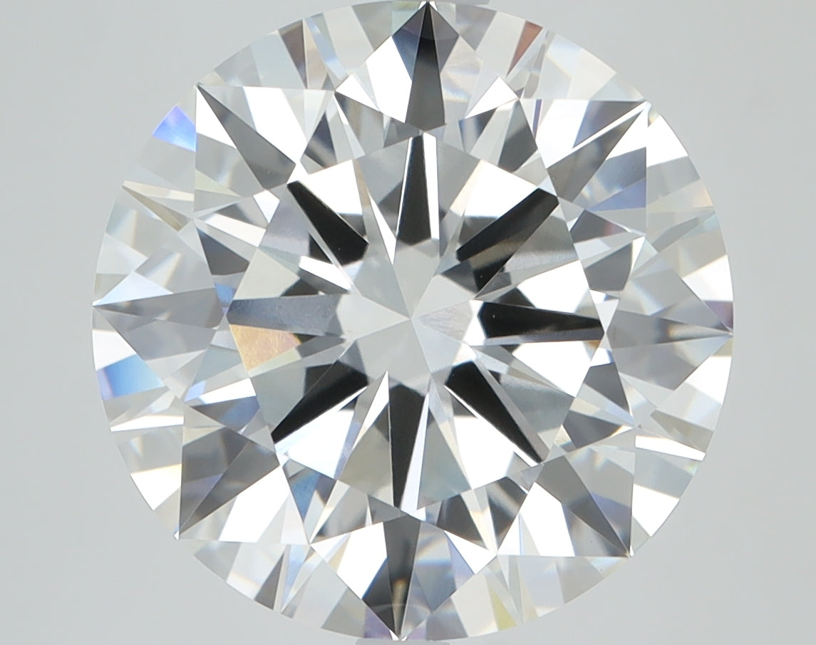 7.05ct Round F VVS2 Lab Grown Diamond