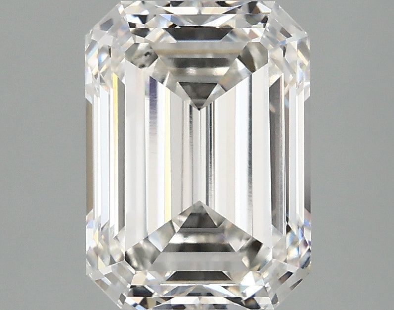 2.56ct Emerald F VS2 Lab Grown Diamond