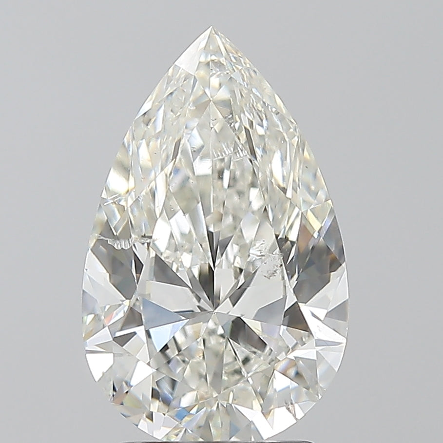 2.55ct Pear I SI2 Natural Diamond