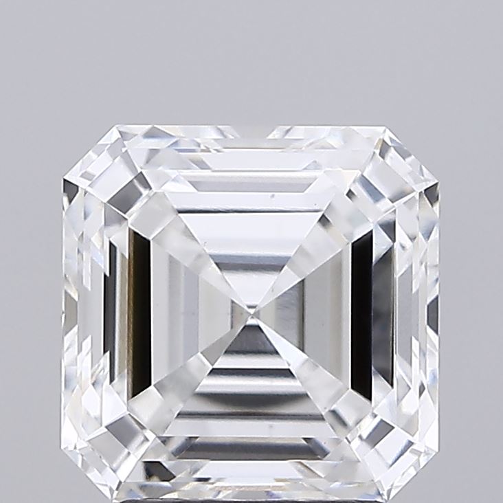 2.71ct Asscher E VVS2 Lab Grown Diamond
