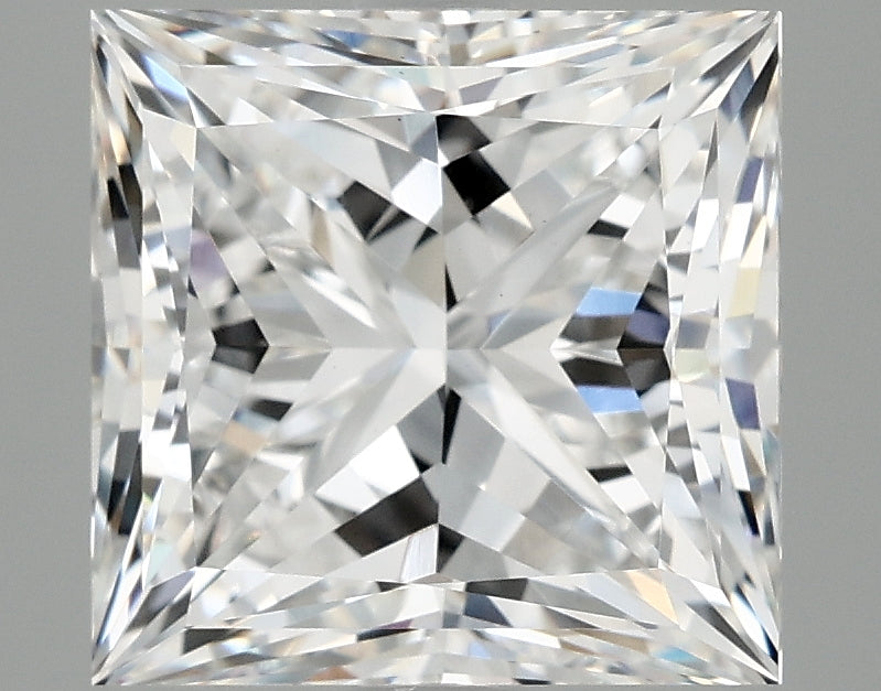 4.08ct Princess D VVS2 Lab Grown Diamond